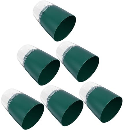 KITANDOVE 6 Pezzi Di Stoccaggio Di Acqua Trasparente Vaso Di Fiori Vasi Di Irrigazione Vaso Di Irrigazione Automatico Vasi Di Piante Vaso Succulento Vasi Di Irrigazione Automatica Orchidea