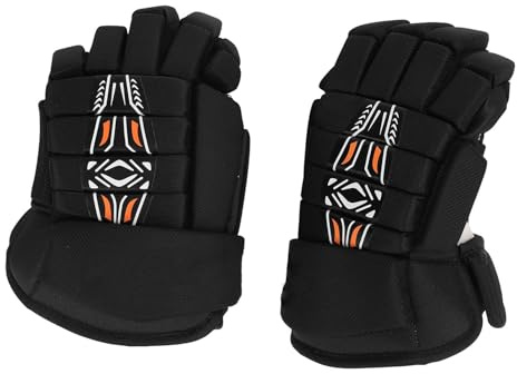 Goshyda Guanti da Hockey, 1 Paio di Guanti da Hockey su Ghiaccio, Guanti da Giocatore di Hockey, Guanti da Hockey su Pista su Ghiaccio, Guanti Sportivi per Hockey su Pista da Hockey su
