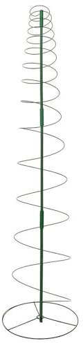 Licsaliwe Gartenkletterpflanzen Gitter, 3 Abschnitt Runde Spulenpflanzen-Gitter, 18-54-Zoll-Metallpflanzenträger für Efeu, Rose, Orchideen innen im Freien
