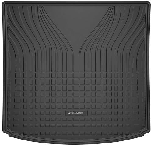 WALSER Premium Kofferraumwanne für VW Touran (1T3) 05/2010-09/2016, 5-Sitzer, 100% passgenaue Kofferraum Schutzmatte - Made in EU, robuste Antirutschmatte Auto, Antirutschmatte Kofferraum