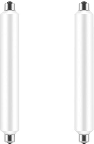 Generico Lampadine LED 4W S15s 221mm Bianco Caldo 3000K 40W S15s Lampada di Ricambio T25 Tubolare Lampadina LED S15 Lampadina a Tubo 221mm Non Dimmerabile, Confezione da 1,Natural White,4W221mm 2pack