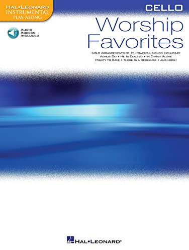Worship Favorites: Instrumental Play-Along for Cello (Hal Leonard Instrumental Play-along)