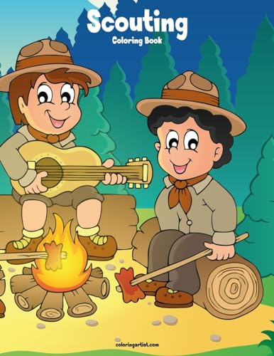 Scouting Coloring Book 1: Volume 1