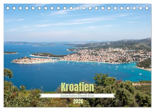 Kroatien - Zauberhaftes Šibenik-Knin (Tischkalender 2026 DIN A5 quer), CALVENDO Monatskalender: Unser ¿ibenik-Knin Kalender fängt die atemberaubende ... magischen Ortes näherbringen. (CALVENDO Orte)