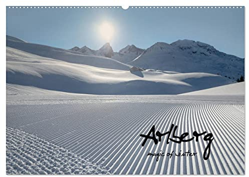 Arlberg - magic of winter (Wandkalender 2026 DIN A2 quer), CALVENDO Monatskalender: Begeistert von der Magie des Arbergs - ich möchte Ihnen eine in ... Aufnahmen nahe bringen. (CALVENDO Natur)