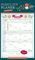 Planificador familiar vintage 2025: calendario familiar, 5 columnas grandes. Número familiar con fechas de vacaciones, columna adicional y vista previa hasta marzo de 2026. Formato: 27 x 46 cm