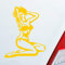Hellweg Druckerei Pin up Girl Sexy Girl Tuning Vintage Retro Auto Aufkleber Sticker Heckscheibenaufkleber