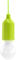 HyCell Pull Light in grün mit Zugschalter inkl. AAA Batterien - tragbare LED Lampe warmweiß - mobile Leuchte ideal für Garten Schuppen Zelt Camping Dachboden Kleiderschrank oder Party Dekoration, 1
