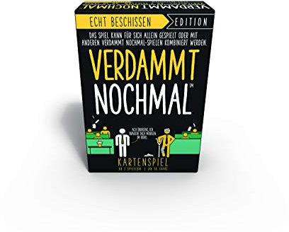 Goliath Verdammt Nochmal: Echt Beschissen, Kartenspiel ab 18 Jahren, Gesellschaftsspiele für Erwachsene