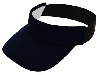 mh michael heinen Damen Visor, Sonnenhut, Sonnenschutz, elastisch sportlich, modern black OS