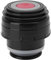 Freebily Isolierflasche Deckel Thermoskanne Abdeckung Ersatzdeckel Trinkflasche Tragbare Universal Reise-Becher Zubehör 4,5/5,2 cm Schwarz&Rot Durchmesser 4.5cm