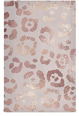 xigua Fashion Rose Gold Leopard Animal Print Kitchen Dish Towels 4 Piece -Absorbent Soft Dishcloths Tea Towel,18 x 28