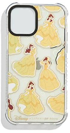 Skinnydip Disney for iPhone 12/12 Pro Case - Beauty and the Beast Belle Princess Protective Shockproof Cover, Slim & Lightweight, Anti-Scratch, Cute Case for Girls Compatible with iPhone
