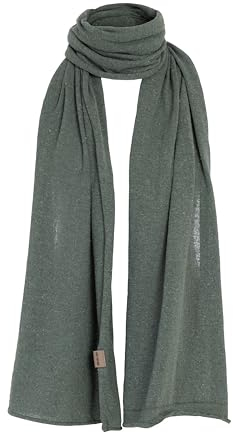 KNIT FACTORY - Iris Schal - Schal für Damen und Herren - Hochwertige Qualität - Bequemer Schal aus 92% Recycelte Baumwolle - Laurel