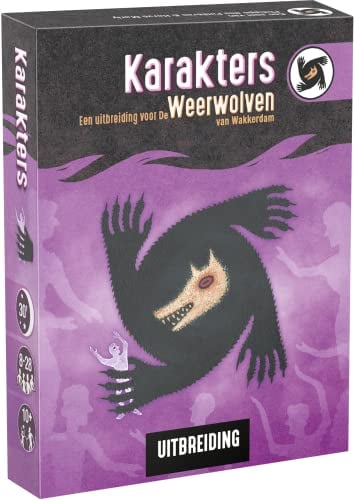 ASMODEE Die Werwölfe von Wakkerdam - Charaktere - Kartenspiel - Enthält 16 Neue Charaktere und 2 Bonuskarten! - 10+ - 1-28 Spieler - DE