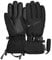 Reusch Demi R-TEX XT extra warme, wasserdichte, Winddichte und atmungsaktive Winterhandschuhe Fingerhandschuhe Schneehandschuhe Skihandschuhe für Damen, Schwarz, 7,5