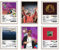 Kanye West Musikalbum-Cover, Poster, Druck, Leinwand, Wandkunst, limitiertes signiertes Strg-Poster, Raum-Ästhetik, 6 Stück, Wohnheim-Dekoration, 20,3 x 25,4 cm, ungerahmt