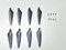 Holy Stone HS360S/HS360E Drohne Propellern
