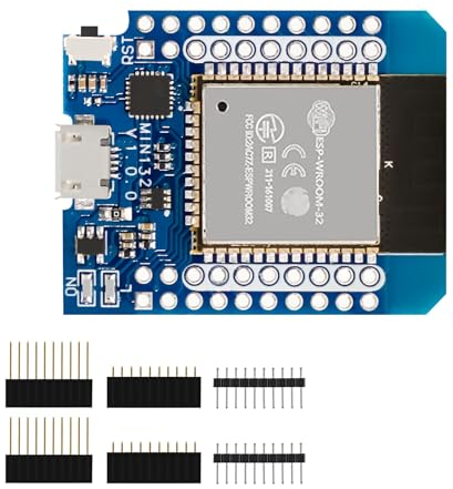APKLVSR ESP NodeMCU Modul WiFi + Bluetooth Dual-Core Internet Entwicklungsboard ESP ESP für Arduino(Micro USB Port)