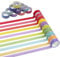Kssvzz 20 Rollen Klebeband Bunt, DIY Washi Tape Kinder, Dekorative Klebestreifen Kunt, Regenbogen Masking Tape für Handwerk, Bullet Journaling Und Scrapbooking, 5m x 15mm