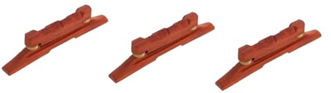 ibasenice 3pcs Mandolin Bridge for Musical Instrument Replacement Height for Mandolin Tuning