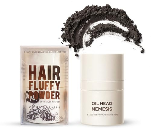 Immetee 2 En 1 Retoca Raices Cubre Canas,Polvos de Volumen Para El Nacimiento Del Cabello,Impermeabilización,Polvos Para El Pelo,Mantiene El Volumen Del Cabello.10g(0.35 Oz) Marrón Oscuro
