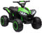 HOMCOM 12V Electric Quad Bike for Kids Ride On Car ATV Toy, with Forward Reverse Functions, LED Headlights, Music, for Ages 3-5 Years - Green