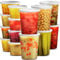 JoyServe Deli Food Containers with Lids - (16 Sets) 8-32 Oz Quart Size & 8-16 Oz Pint Size Airtight Food Storage Takeout Meal Prep Containers, BPA-Free, Dishwasher, Microwave Safe