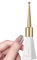 Champagne Gold Glitter Cat's Eye Nail Polish，Quick-Dry Champagne Glitter Polish，Breathable Nail，Water-Based Gold Cat's Eye Nail Polish for DIY Home Manicure