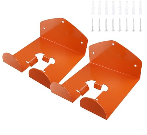 Garage Tool Storage Rack for Grass Trimmer and Garden Power Tools Wall Mounted Organizer for Efficient Space Management