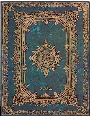 Paperblanks 12 Monate Softcover Flexis-Kalender 2024 Astra | Vertikal | Ultra (180 × 230 mm)
