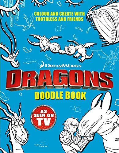 Dragons: Doodle Book: Colour and create with Toothless and friends. As seen on TV