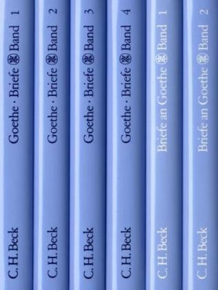 Goethes Briefe und Briefe an Goethe. Hamburger Ausgabe: Dünndruckausgabe in 6 Bänden