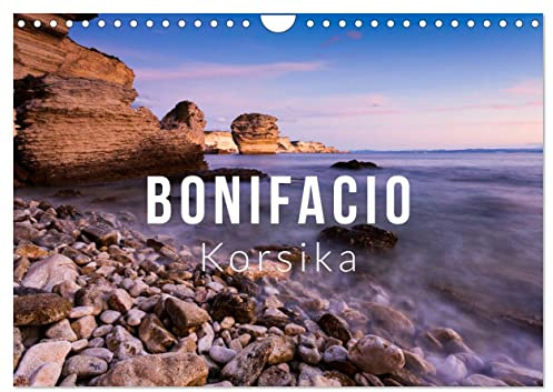 Bonifacio. Korsika (Wandkalender 2026 DIN A4 quer), CALVENDO Monatskalender: Malerisches Bonifacio auf Korsika - 4 Jahreszeiten (CALVENDO Orte)