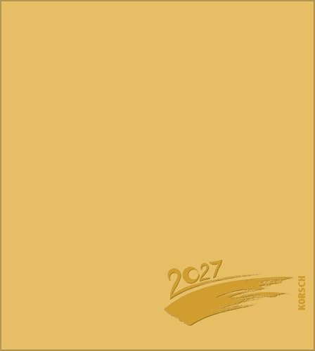 Foto-Malen-Basteln Bastelkalender gold 2027: Fotokalender zum Selbstgestalten. Do-it-yourself Kalender mit festem Fotokarton. Edle Folienprägung. Format: 21,5 x 24 cm
