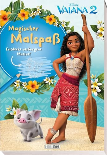 Disney Vaiana 2: Magischer Malspaß - Entdecke verborgene Motive!: Malblock
