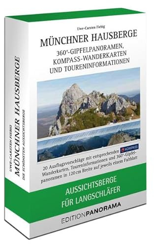 Münchner Hausberge Faltpanoramen: Aussichtsberge für Langschläfer