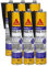 Mastic colle SIKA Sikaflex PRO 11 FC - Noir - 300ml - Lot de 6