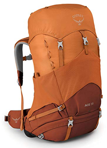 Osprey Ace 38 Wanderrucksack für Kinder, unisex - Orange Sunset O/S