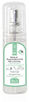 Helan I Rimedi - Multipurpose Antibacterial Spray for Objects & Small Surfaces, Pocket-Friendly Size, 100% Natural Origin Disinfectant Spray & Surface Cleaner for Phones Keys PCs - Made in Italy 100ml