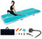CCLIFE Air Tracking Matte Airtrack 3m Turnmatte Aufblasbar klappbar mit Elektrischer Luftpumpe Yogamatte Tumbling Matten Trainingsmatte 10cm Höhe Blaugrün