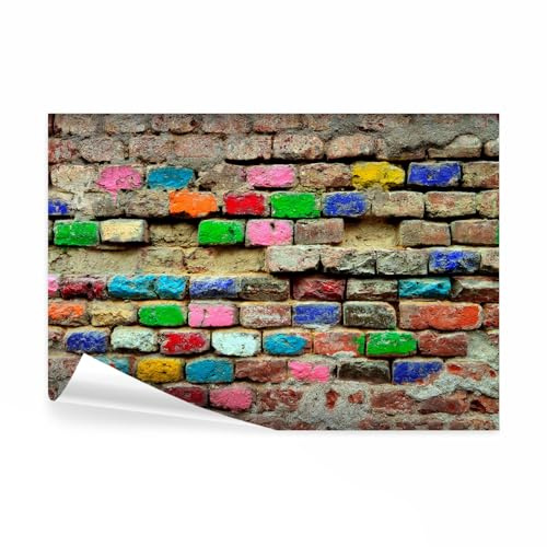 decomonkey Fototapete selbstklebend Steinwand Stein, 441x315 cm, XXL | Steinoptik, Selbstklebende, Tapeten, Wand, Fototapeten, Tapete, Wandtapete, klebend, Klebefolie