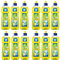 fit Geschirrspülmittel flüssig (12 x 500ml) Lemon, biologisch abbaubares Spülmittel, höchste Spülkraft und sparsamer Verbrauch, nachhaltig & vegan