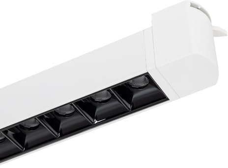 LEDKIA 3-Phasenstromschiene Linear LED-Strahler 15W UGR13 4000K Weiß