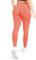 SMILODOX Leggings Damen Amaze Pro mit Scrunch, Butt Lift Sporthose High Waist V-Shape Trainingshose Seamless Blickdicht Yogahose Für Sport Fitness Alltag, Größe:XS, Color:Orange Melange