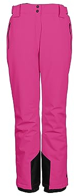 killtec Damen Skihose/Funktionshose mit Kantenschutz und Schneefang KSW 94 WMN SKI PNTS, neon Orchid, 46, 40842-000