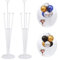 Porta Palloncini Supporto Palloncino Kit con Bastoncini Base Decorazione per Festa Compleanno Matrimonio 2 Sets