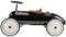 Bandits & Angels Metall Rutschauto Oldtimer Retro Schwarz ab 1 Jahr für Jungen und Mädchen – Laufauto für Kinder Retro Black – für drinnen und draußen