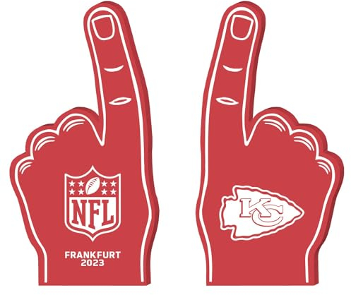 NFL Frankfurt Game Kansas City Chiefs Foam Finger Winkehand