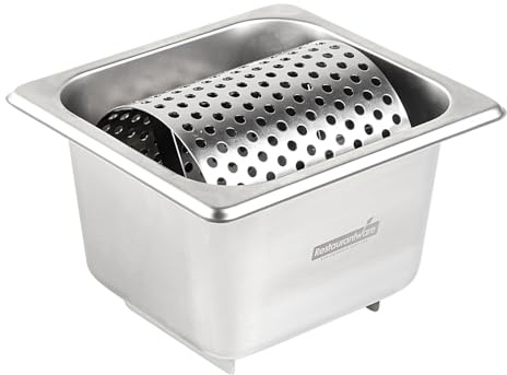 Restaurantware Met Lux Butter Spreader Roller 1 Durable Butter Wheel - Spreads Butter Evenly Raised Bottoms Stainless Steel Butter Roller for Griddle for Butter Sauces Or Oil